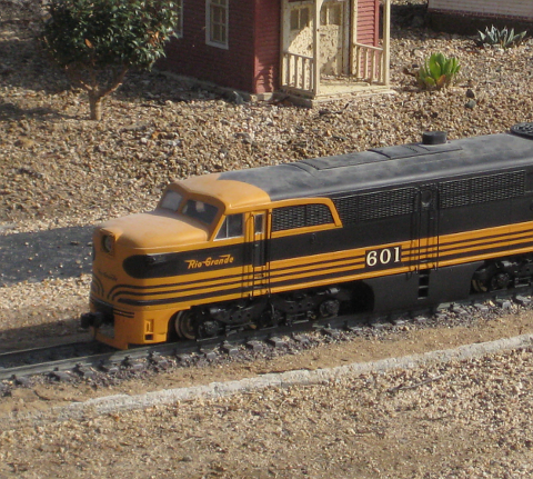 Train display detail