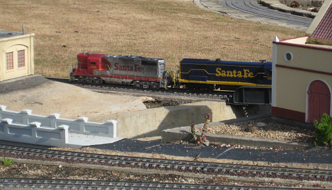 Train display detail