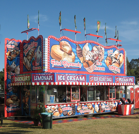 Ice cream stand