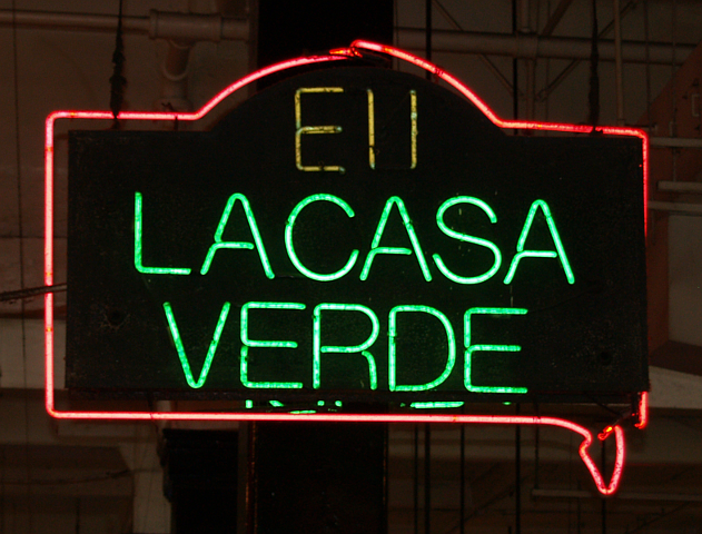 Neon sign