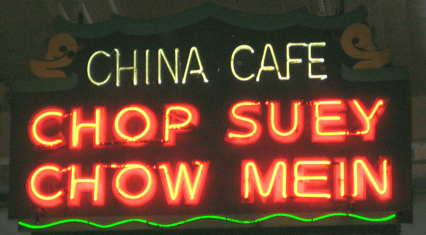 Neon sign