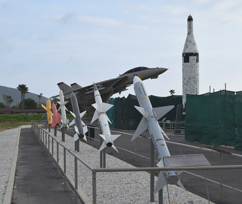 Missles, Jet fighter, and Rocket