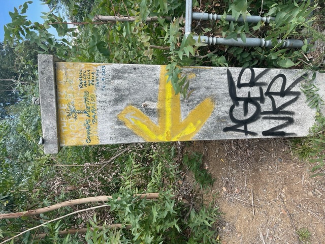 Trail marker