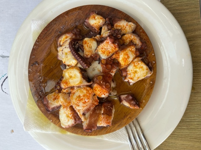 Octopus dinner